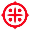 米子製鋼　社章（赤　正式)トリミング